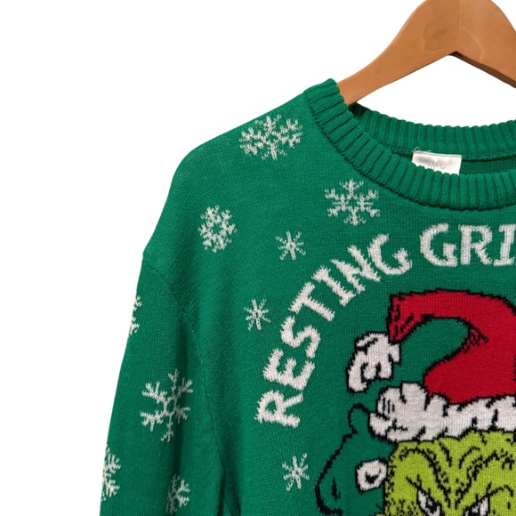 The Grinch ugly sweater men size XL - Picture 2 of 4
